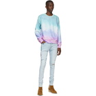 Amiri Multicolor Watercolor Sweatshirt