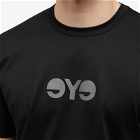 Junya Watanabe MAN Men's x eYe Logo T-Shirt in Black