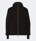 Moncler Grenoble Airolo cotton corduroy ski jacket