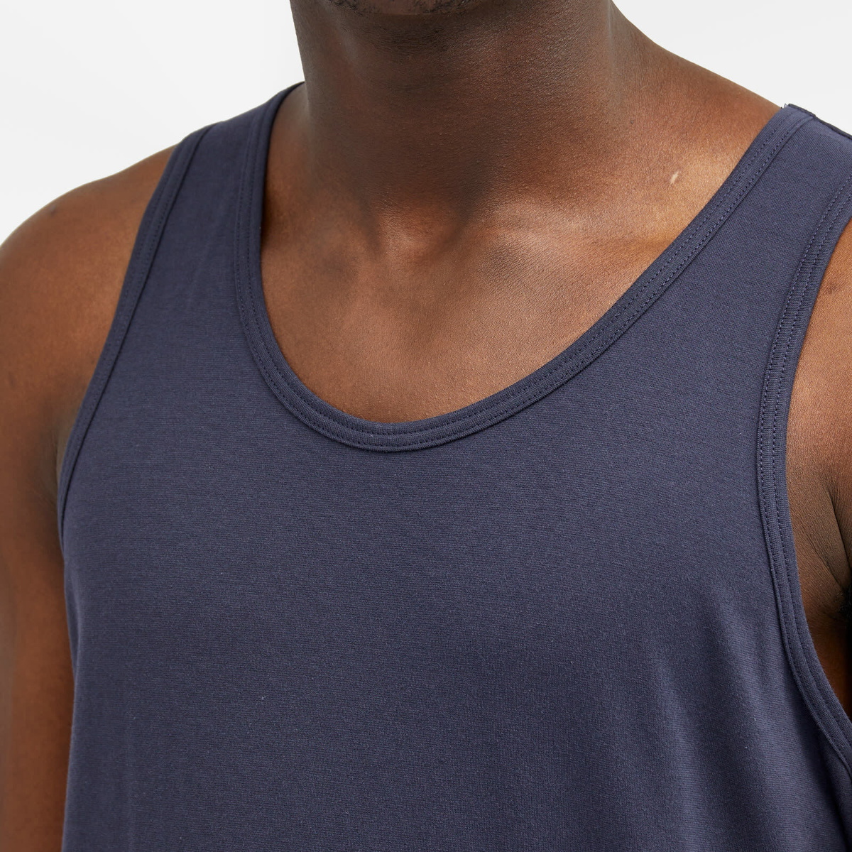 Comme des Garçons SHIRT Men's x Sunspel Vest in Navy Comme