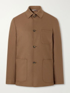 Canali - Wool-Blend Jacket - Brown