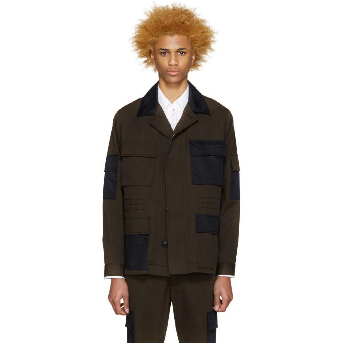 Photo: Marc Jacobs Green and Navy Army Jacket