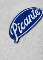Picante Senna Hooded Cotton Sweatshirt Grey