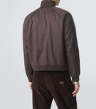 Miu Miu Cotton twill bomber jacket