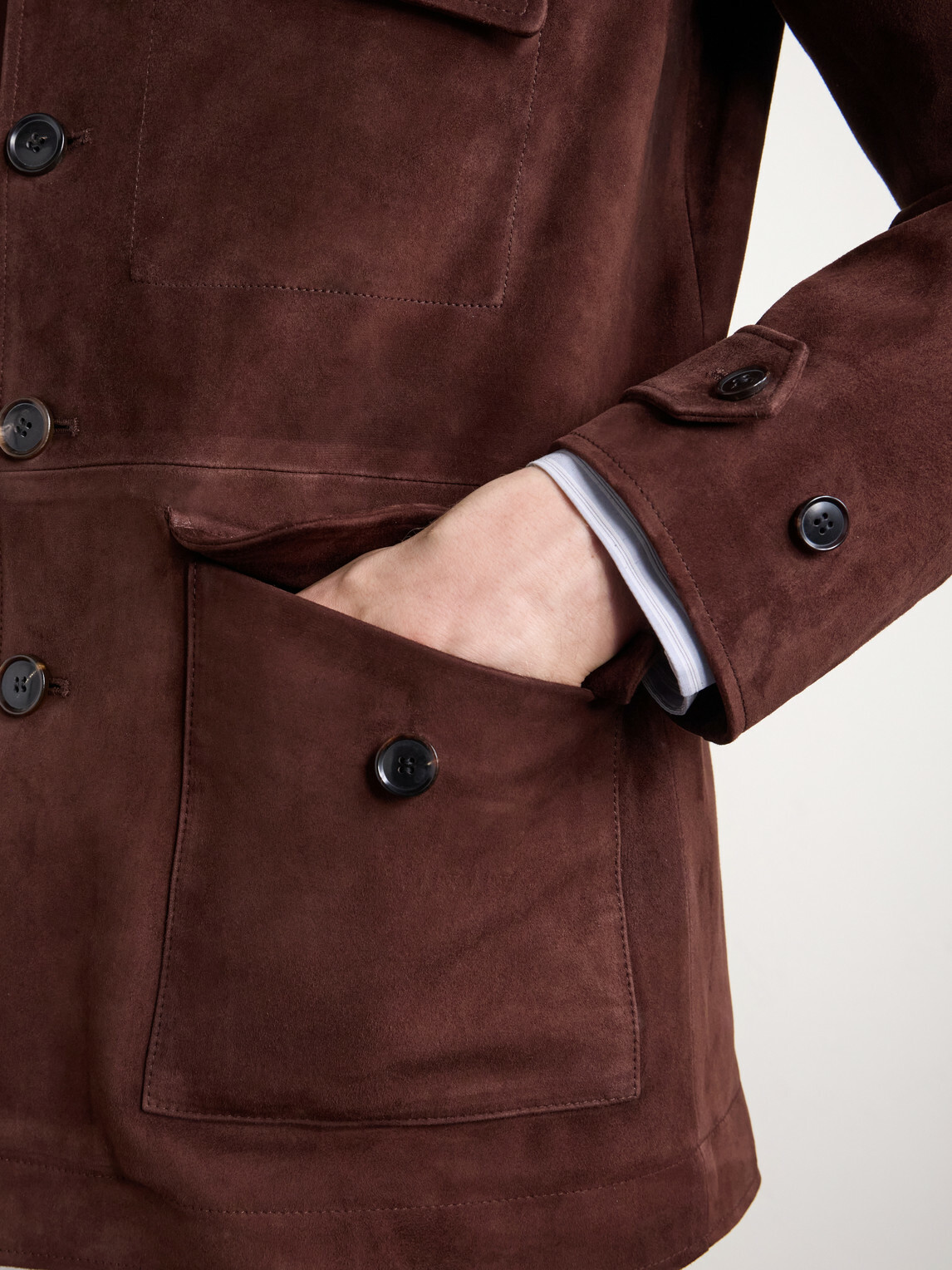 Paul Smith - Suede Jacket - Brown