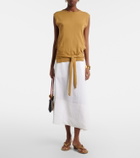 Le Monde Béryl Micro Wedge 40 suede thong sandals