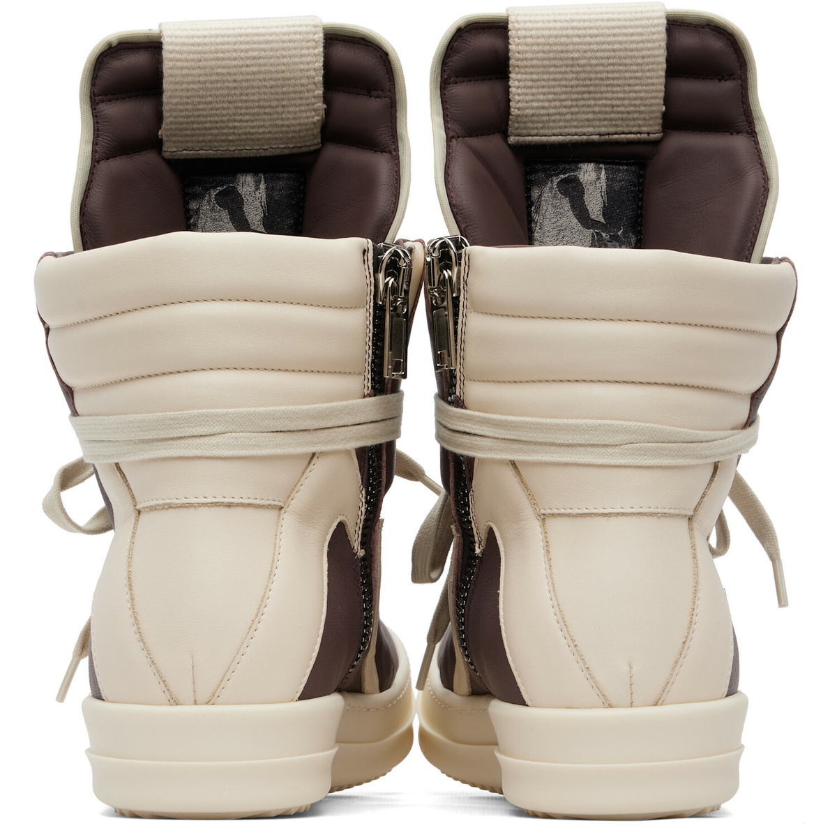 Rick Owens Purple Tower Geobasket Sneakers