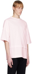 Simone Rocha Pink Beaded T-Shirt