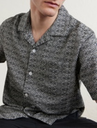 Aimé Leon Dore - Novelty Camp-Collar Cotton-Jacquard Shirt - Gray