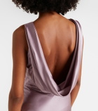 Nina Ricci Silk-blend gown