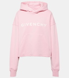 Givenchy Archetype logo cotton jersey hoodie