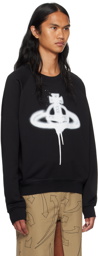 Vivienne Westwood Black Spray Orb Sweatshirt