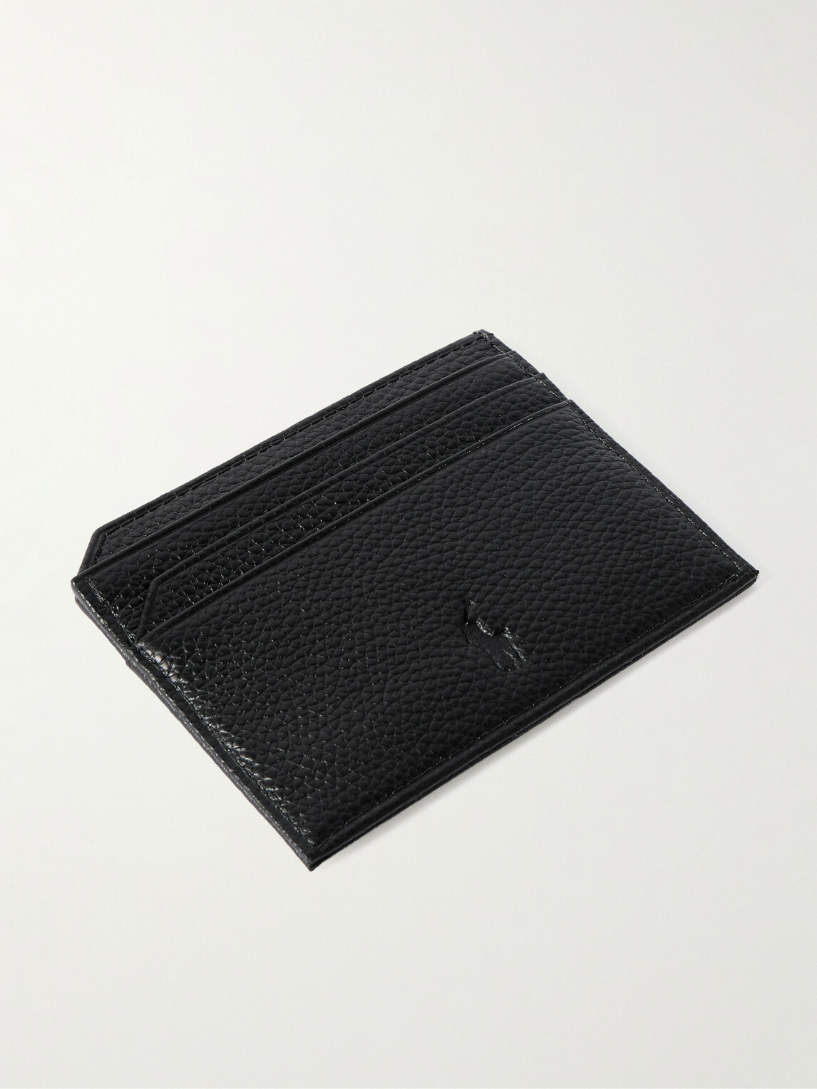 Polo Ralph Lauren - Small Logo-Print Full-Grain Leather Cardholder