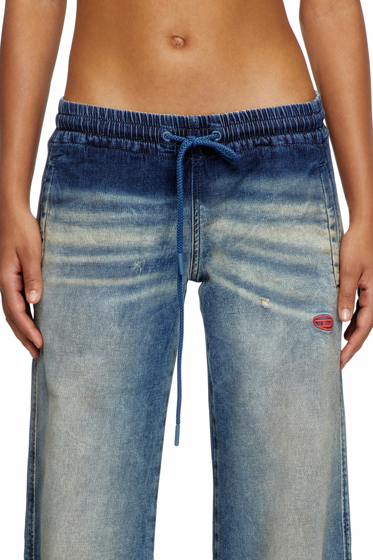Diesel Relaxed 2078 D-Ainty Joggjeans - Jeans Womens in Blue Diesel Diesel Relaxed 2078 D-Ainty Joggjeans - Jeans Womens in Blue Diesel