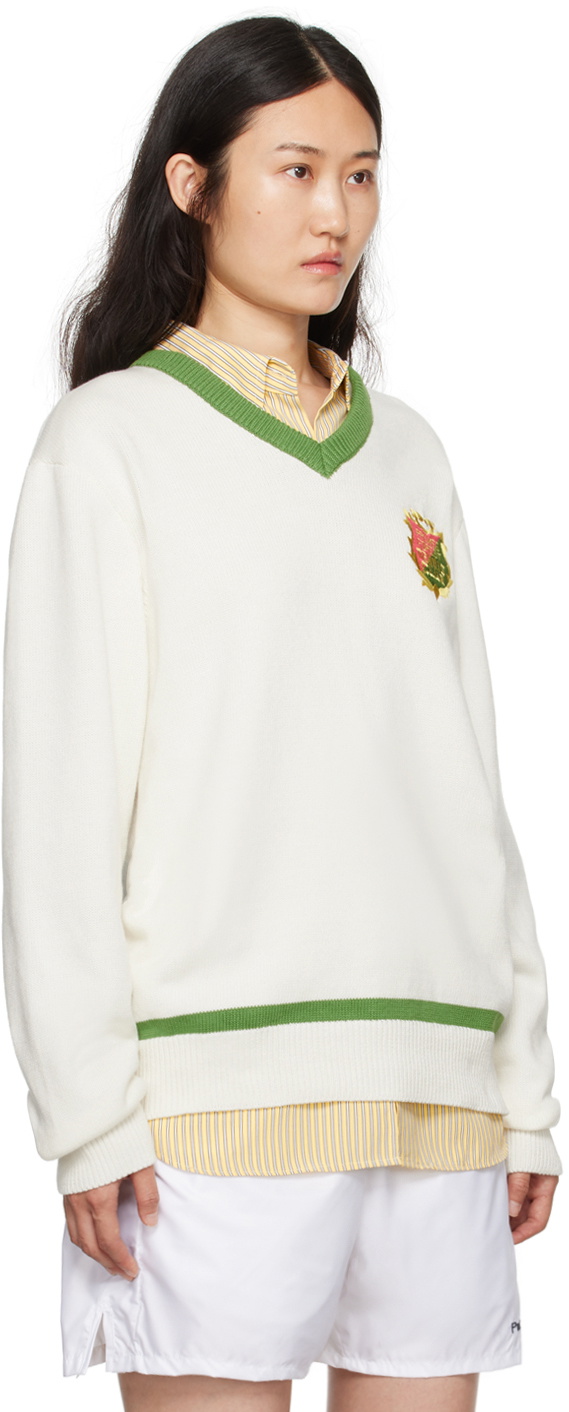 Palmes SSENSE Exclusive White Sweater