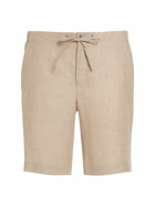 LORO PIANA - Solaire Linen Shorts