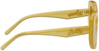 Loewe Yellow Round Sunglasses