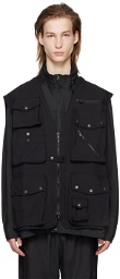 NEEDLES Black Field Vest