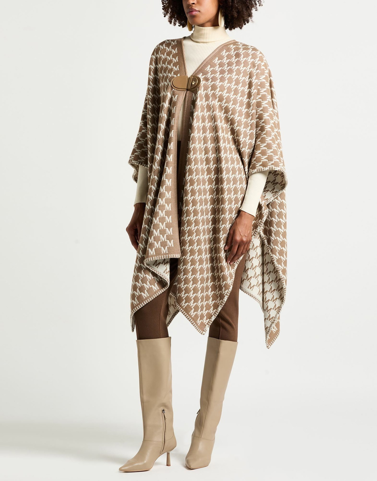 Max Mara Womens Cape Camel