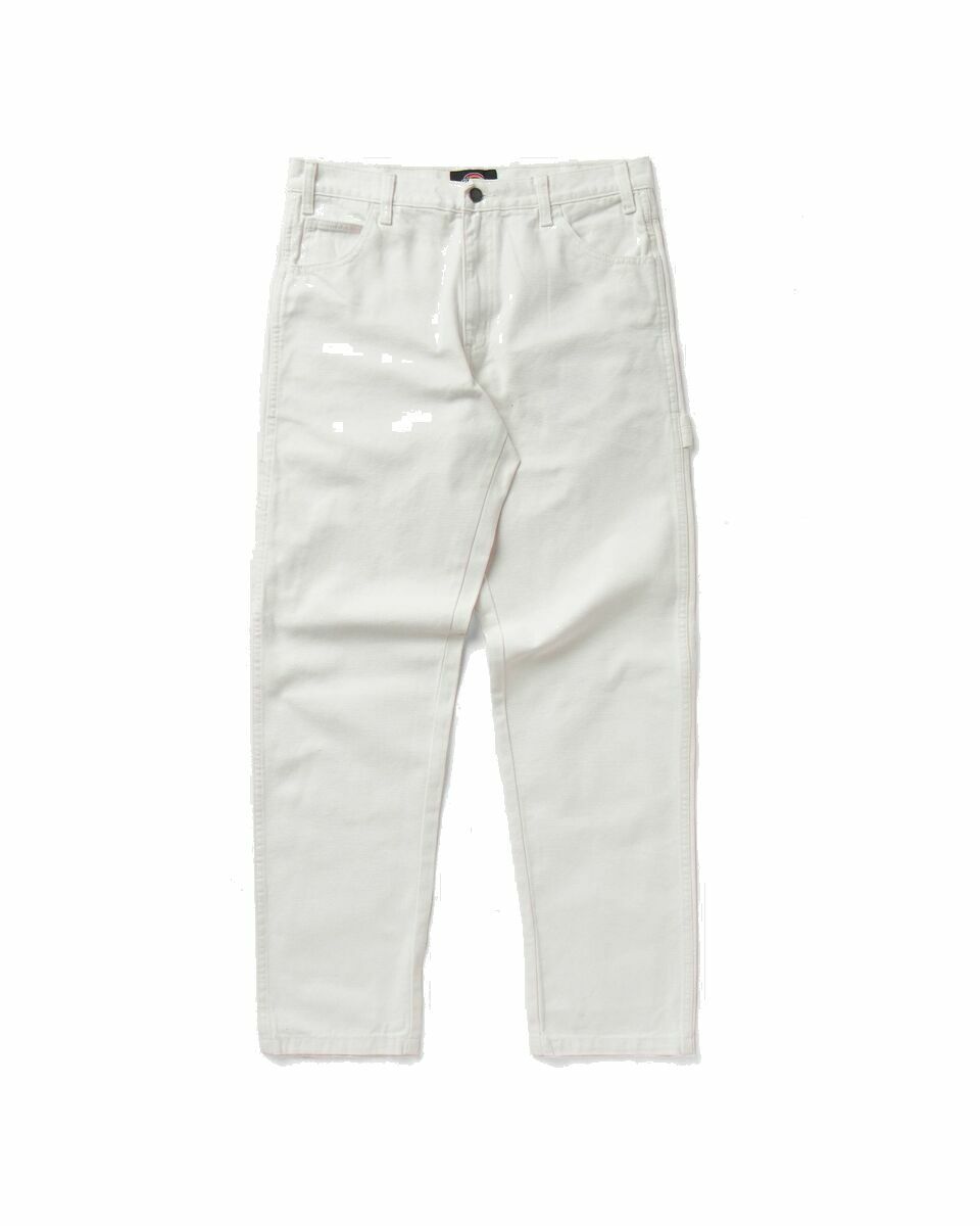 Photo: Dickies Dc Carpenter Pant White - Mens - Casual Pants