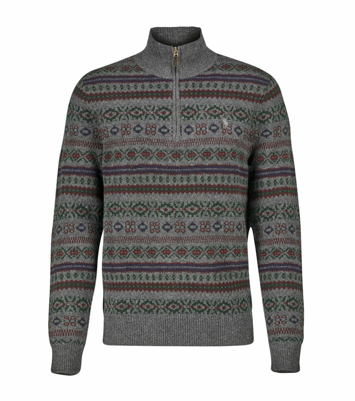 Photo: Polo Ralph Lauren - Wool and cashmere Fair Isle sweater