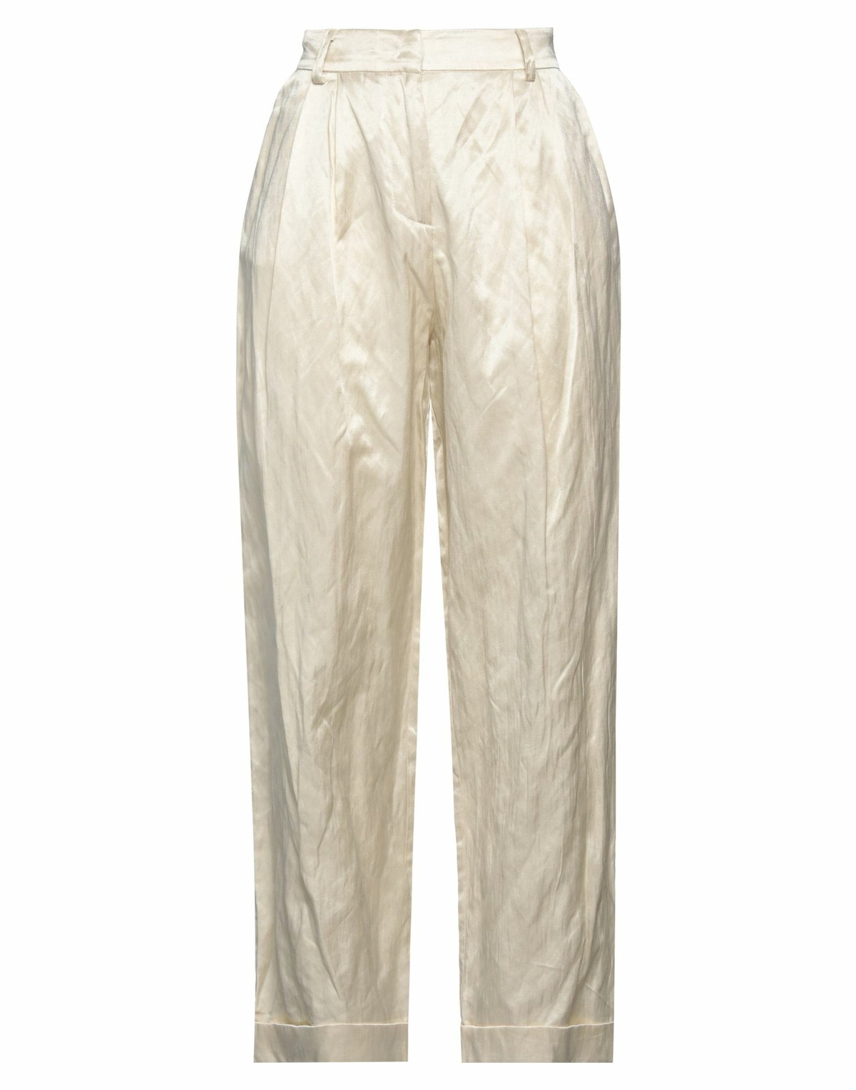 Manila Grace Womens Pants Ivory