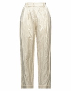 Manila Grace Womens Pants Ivory