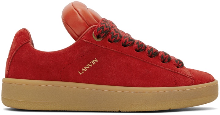 Photo: Lanvin Red Future Edition P24 Curb Lite Sneakers