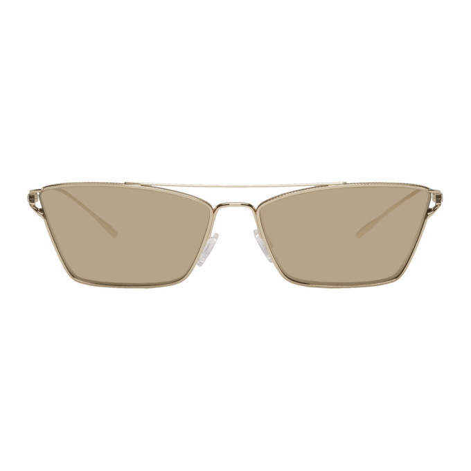 Photo: Oliver Peoples Gold Evey Sunglasses