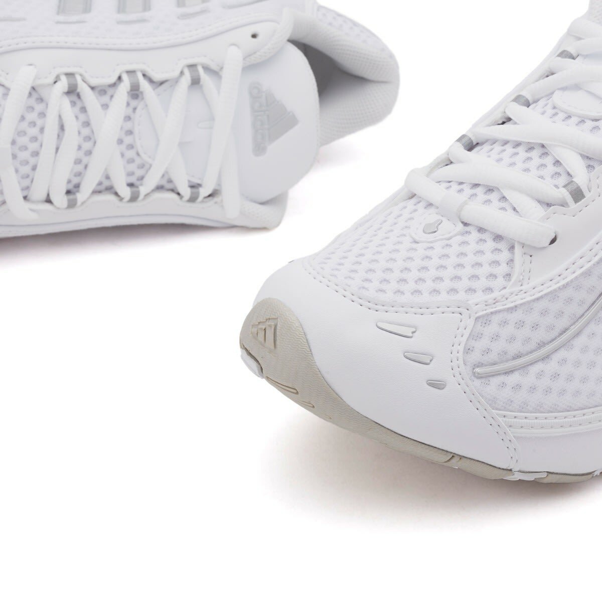 Adidas Women's Megaride O1 W Sneaker in White/Silver adidas