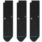 Stance Men's Icon Sock - 3 Pack in Black