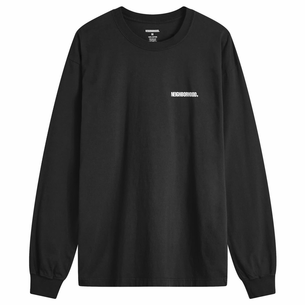 NEIGHBORHOOD｜20SS Design-1/C-Shirt.LS（M） Neighborhood Men's LS-1 Long Sleeve T-Shirt in Black Neighborhood