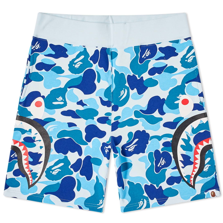 Photo: A Bathing Ape Big ABC Camo Side Shark Sweat Short