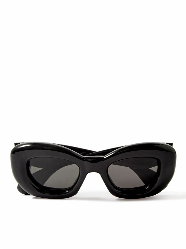 Photo: LOEWE - Inflated Square-Frame Acetate Sunglasses