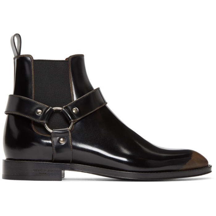 Photo: Givenchy Black Rider Chelsea Boots  