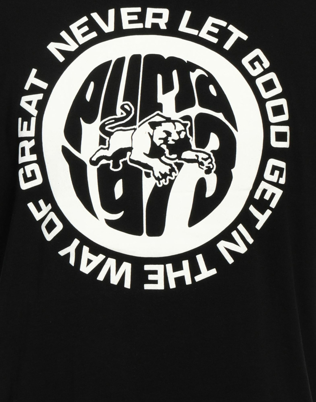 Puma Mens T-shirt in Black