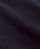 Brooks Brothers Men's Supima Cotton Half-Zip Mariner Stripe Sweater | Green