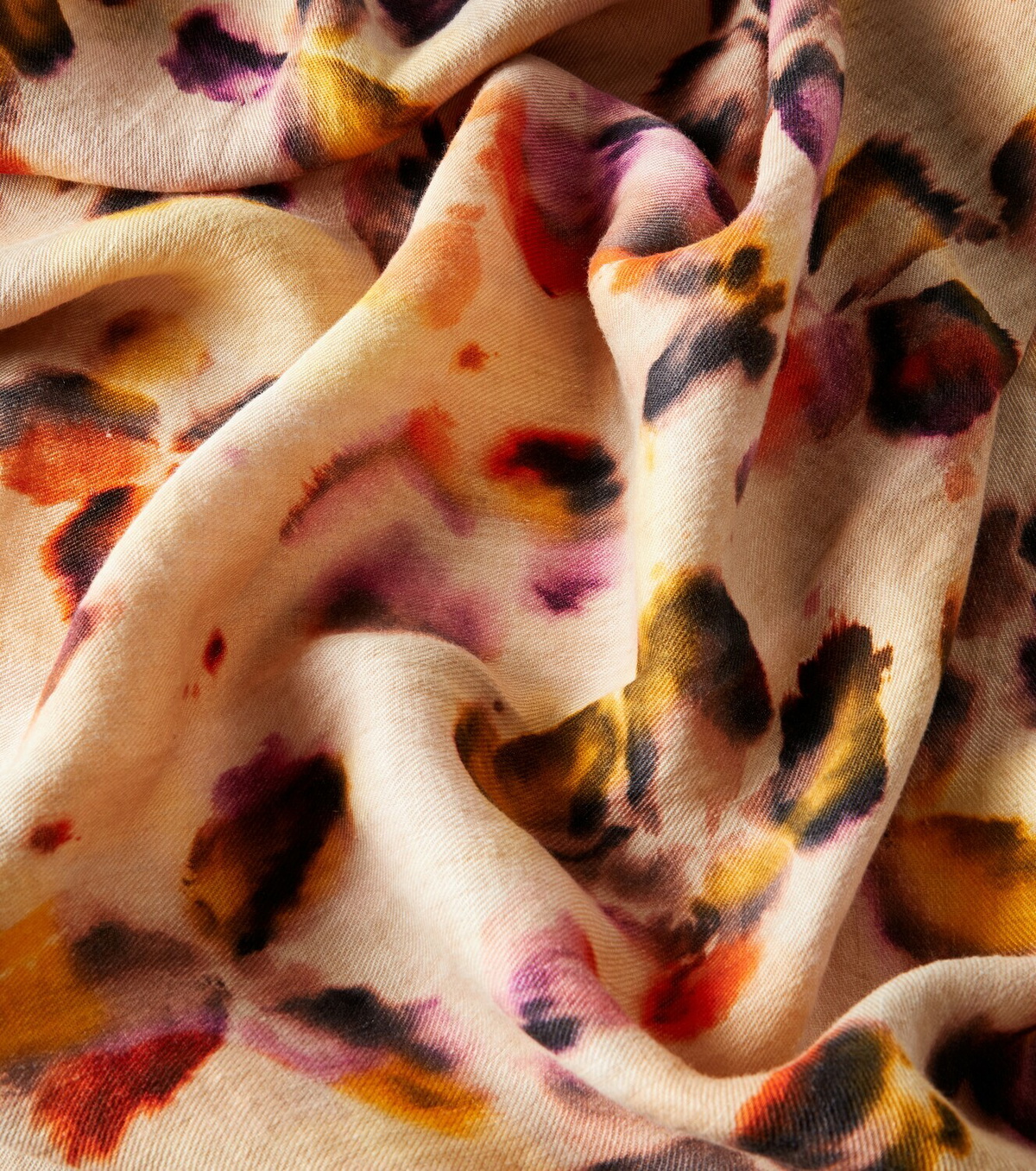 The House of Lyria Firmamento printed linen blanket
