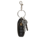 Balenciaga Men's Lamborghini Key Keychain in Silver/Black 