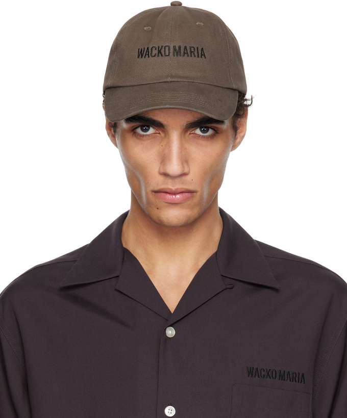 Photo: WACKO MARIA Brown 6 Panel Cap