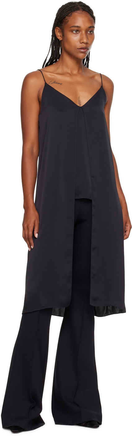 Rosetta Getty Black Scuba Trousers