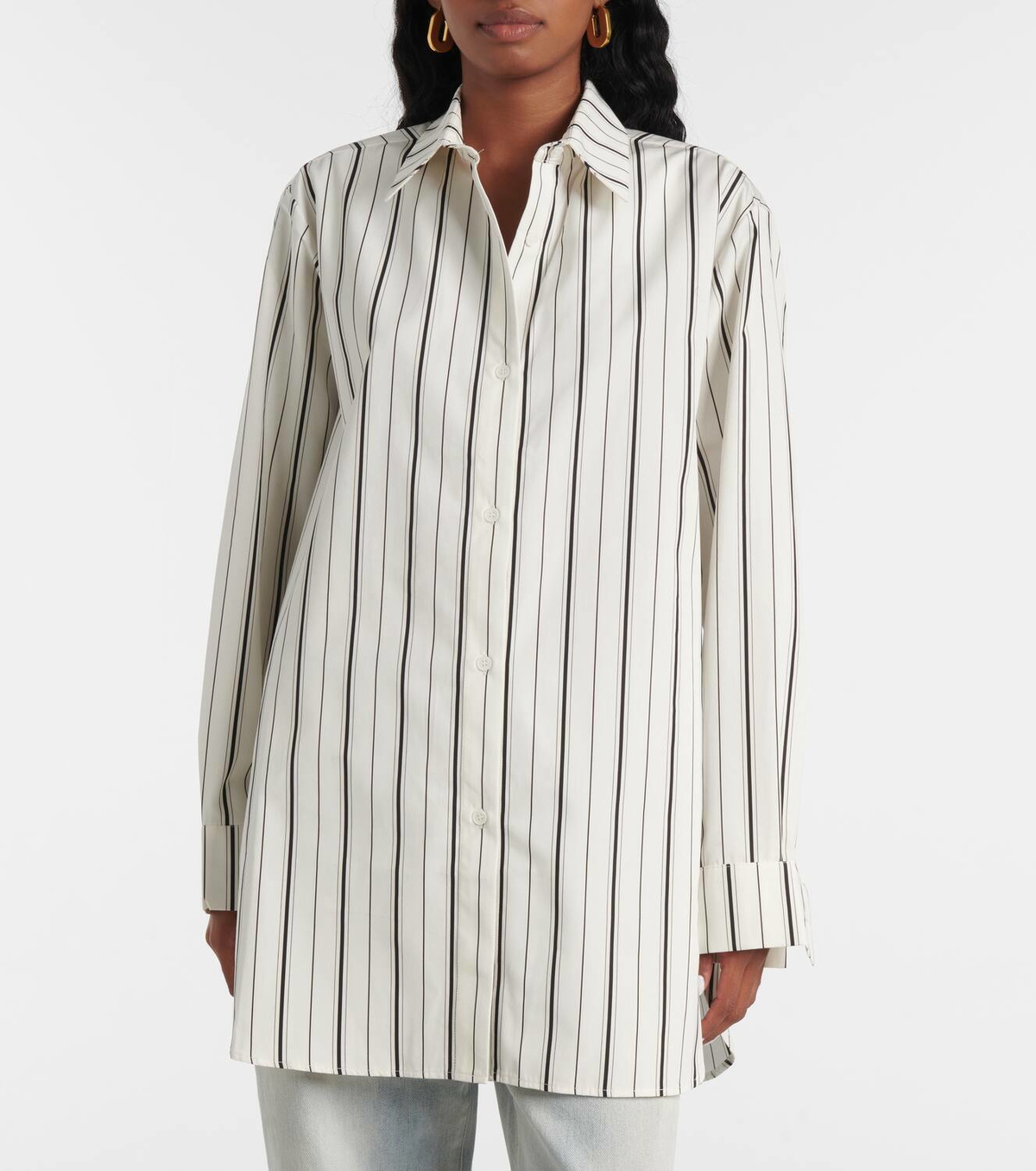 Tove Damita striped cotton shirt