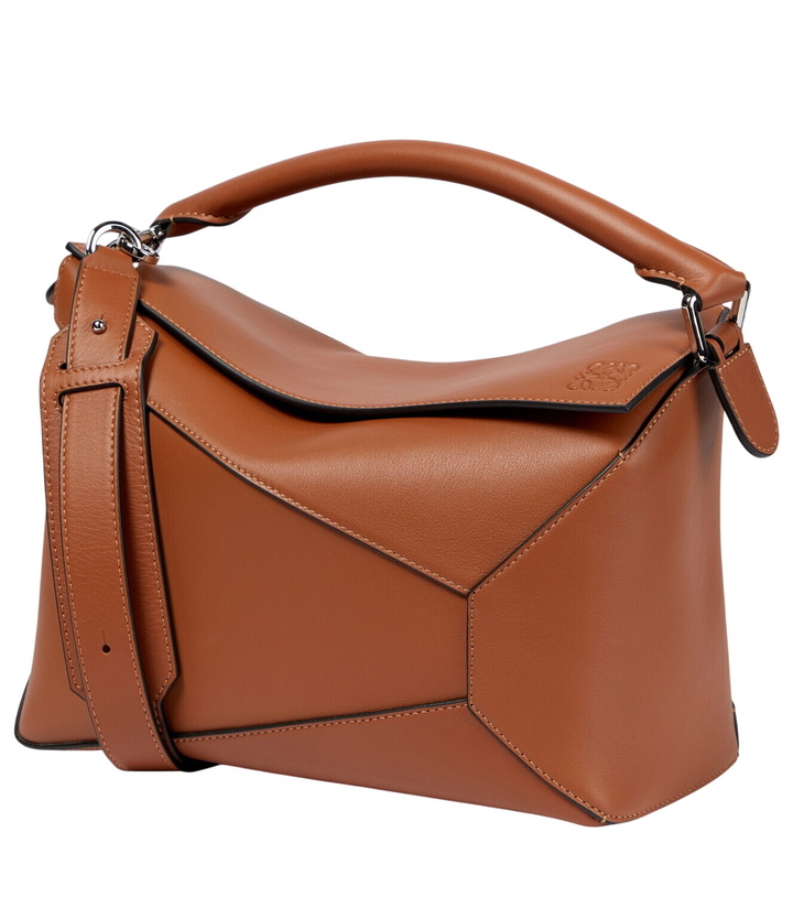 Photo: Loewe Puzzle Edge Medium leather top-handle bag