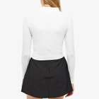 PLACES+FACES Women's Longsleeve Polo in White