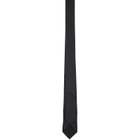 Balenciaga Navy Monogram Square Jacquard Tie