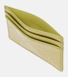 Gucci GG Emblem leather card holder