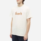 Foret Men's Resin Logo T-Shirt in Cloud