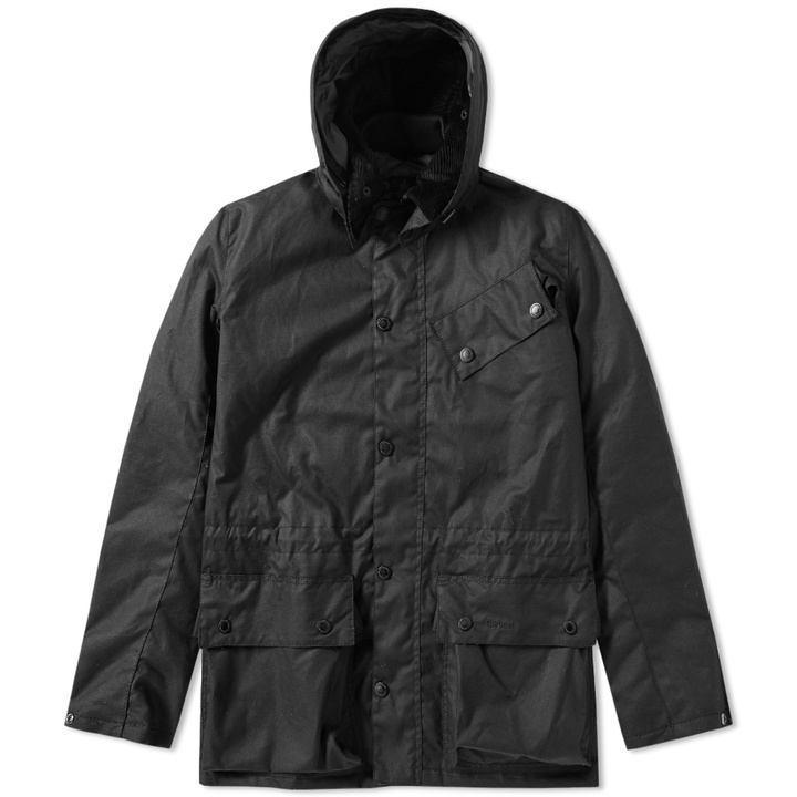 Photo: Barbour International Onyx Wax Jacket