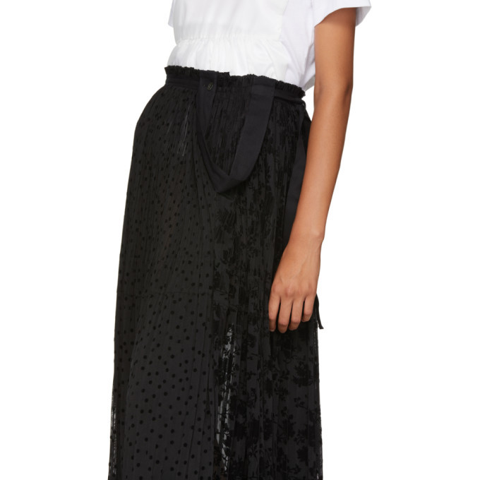 Tricot Comme des Garcons Black Pleated Skirt Tricot Comme des Garcons