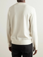 Mr P. - Curtis Cashmere Sweater - White